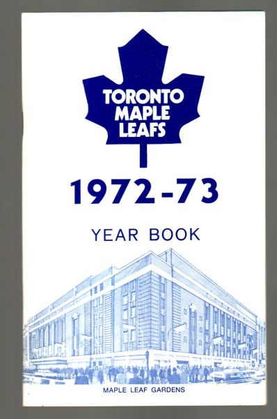 YB70 1972 Toronto Maple Leafs